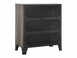 vidaxl Armario de almacenaje metal y MDF 72x36x82 cm Gris Hot