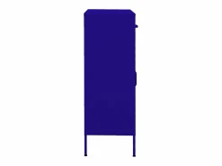 vidaxl Armario de almacenamiento acero marino 80x35x101,5 cm Azul Discount