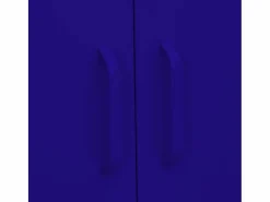 vidaxl Armario de almacenamiento acero marino 80x35x101,5 cm Azul Discount