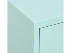 vidaxl Cajonera De Escritorio|Armario de almacenamiento acero verde mint 80x35x101,5 cm