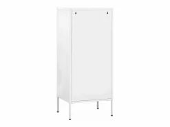 vidaxl Armario de almacenamiento acero 42,5x35x101,5 cm Blanco Online