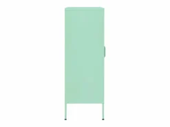 vidaxl Cajonera De Escritorio|Armario de almacenamiento acero mint 80x35x101,5 cm