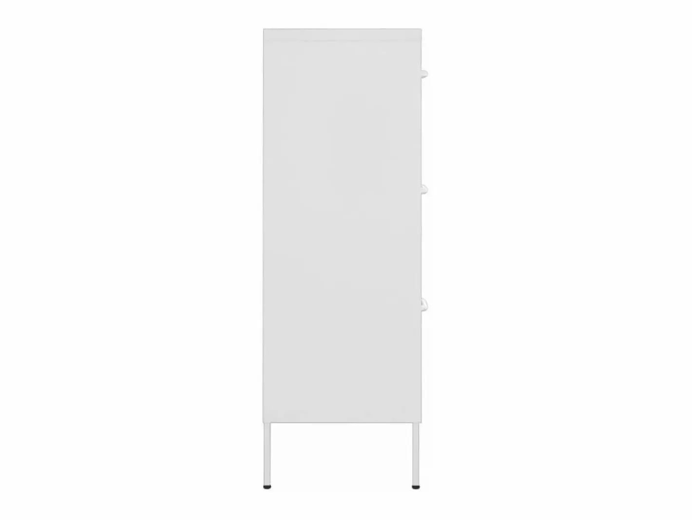 vidaxl Cajonera De Escritorio|Armario de almacenamiento acero 80x35x101,5 cm
