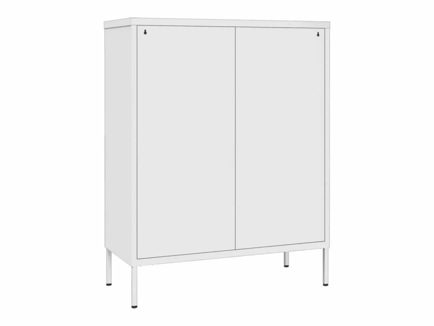 vidaxl Cajonera De Escritorio|Armario de almacenamiento acero 80x35x101,5 cm