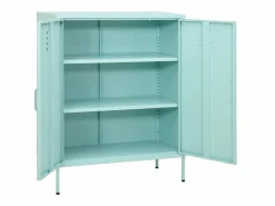 vidaxl Armario de almacenamiento acero mint 80x35x101,5 cm Verde Sale
