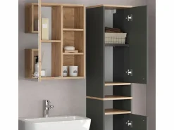 Armario de baño antracita 30x30x174 senyo^Vicco Outlet