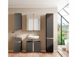 Vicco Armario de baño antracita 33x35x197.5 gloria Gris antracita Best