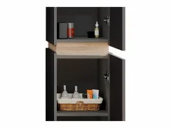 Vicco Armario de baño antracita 33x35x197.5 gloria Gris antracita Best