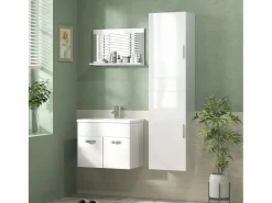 Armario de baño Armenia 2 puertas 160x40x30 cm^Homcom Best