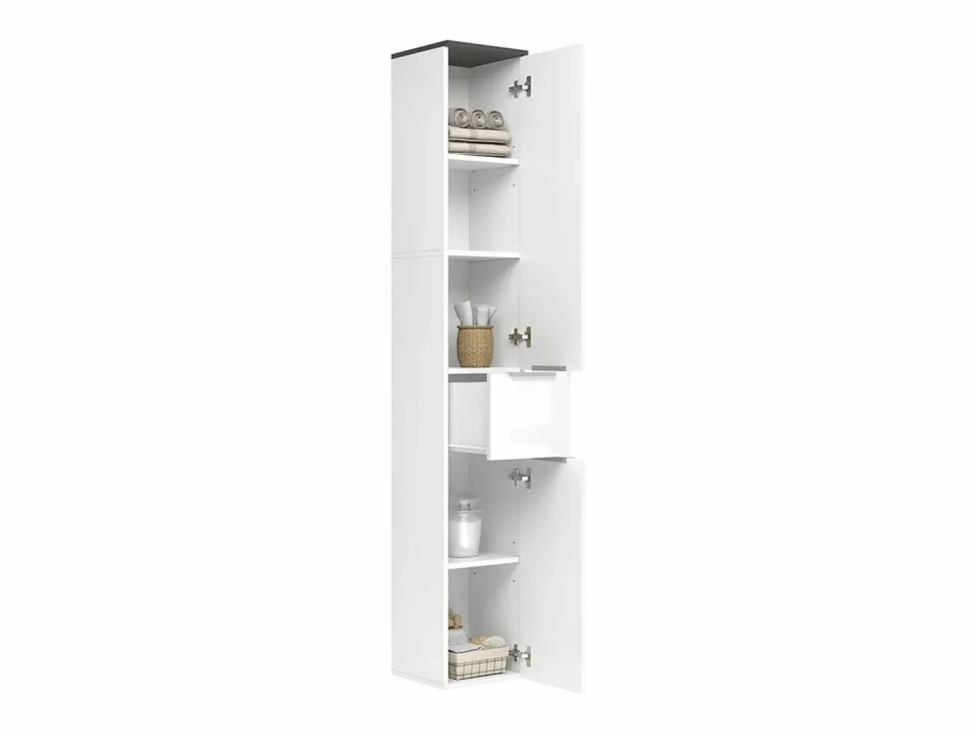 Armario de baño alto brillo 30x30x190 otis^Vicco Hot