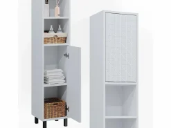 Vicco Columna De Baño|Armario de baño 30x28x190.3 agasta