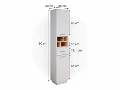 Armario de baño 38x30x190 beatrice^Vicco Discount