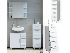 Vicco Columna De Baño|Armario de baño 30x30x95 ilias