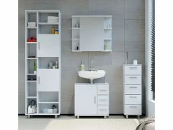 Vicco Columna De Baño|Armario de baño 30x30x95 ilias