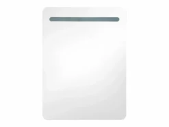 vidaxl Mueble De Pared Para Baño|Armario de baño con espejo LED brillante 60x11x80 cm