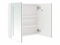 Armario de baño con espejo LED brillante 62x14x60 cm^vidaxl Clearance