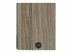 vidaxl Armario de baño con espejo y LED color roble 50x13x70 cm Color natural claro Hot