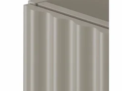 Mueble De Lavabo|Armario de baño de cachemira para lavabo de 80 cm con frentes ranurados Aqua