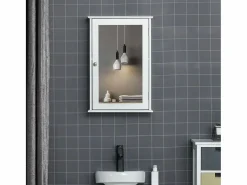 Armario de baño Álamo Kleankin con espejo 60x41x14 cm^Basic Sale