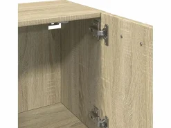 vidaxl Armario de baño madera contrachapada roble Sonoma 30x30x80 cm Marru00f3n New