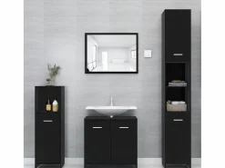 Armario de baño madera contrachapada 30x30x95 cm^vidaxl Online