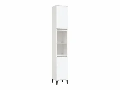 vidaxl Armario de baño madera contrachapada 30x30x190 cm Blanco Hot