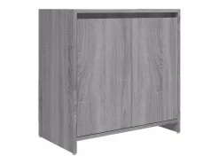 Mueble De Pared Para Baño|Armario de baño madera contrachapada Sonoma 60x33x61 cm ES688267