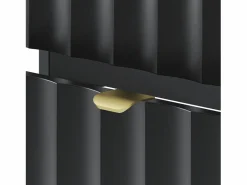 Mueble De Lavabo|Armario de baño para lavabo de 60 cm con frentes ranurados Arcos