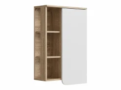 Vicco Mueble De Pared Para Baño|Armario de baño sonoma/blanco 50x20x75 karen