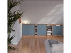 Vicco Armario Para Buhardilla|Armario de cocina para techo inclinado gris ado 80x46x81.6 r-line