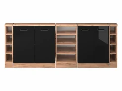 Armario de cocina para techo inclinado brillo intenso 210x46x81.6 r-line^Vicco Hot