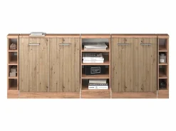 Vicco Armario de cocina para techo inclinado roble artesanal 210x46x81.6 r-line Color natural claro Outlet