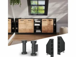 Armario de cocina para techo inclinado antracita 15x46x81.6 r-line^Vicco Hot