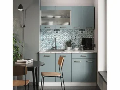 Vicco Armario de cocina para techo inclinado gris ado 60x46x81.6 r-line Azul Clearance