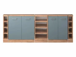 Armario de cocina para techo inclinado gris ado 210x46x81.6 r-line^Vicco New