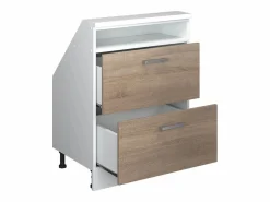 Armario de cocina para techo inclinado sonoma 60x46x81.6 r-line^Vicco Clearance