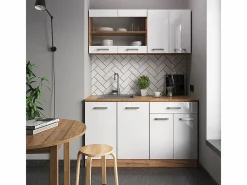 Armario de cocina para techo inclinado alto brillo 60x46x81.6 r-line^Vicco Sale