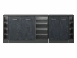 Armario de cocina para techo inclinado hormigón 210x46x81.6 r-line^Vicco Hot