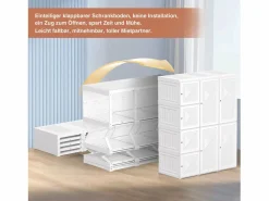 Armario Abierto, Vestidor|Armario de dormitorio, organizador de almacenamiento, baúl de ropa,