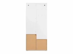 Armario de entrada 1 puerta, 1 cajón y 2 compartimentos abiertos - H195 cm^Calicosy Outlet