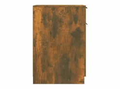 Armario de escritorio aglomerado roble ahumado 33,5x50x75 cm^vidaxl Sale