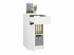 vidaxl Cajonera De Escritorio|Armario de escritorio madera contrachapada 33,5x50x75 cm