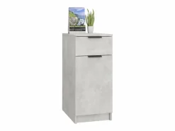 Armario de escritorio madera contrachapada 33,5x50x75 cm ES712998^ Discount