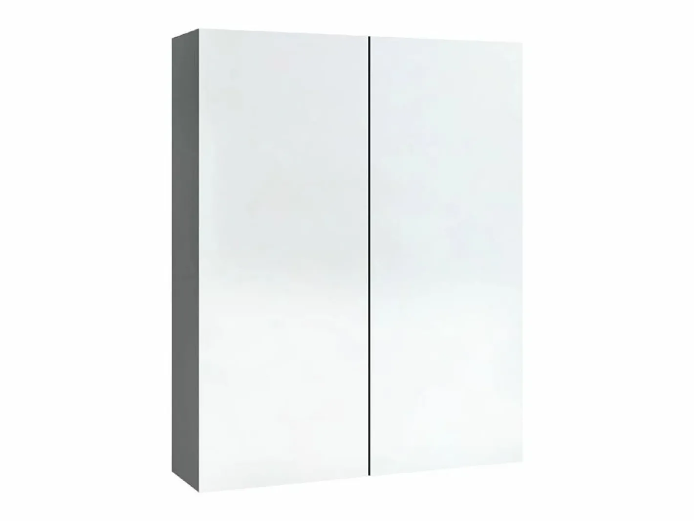 Armario de espejo de baño MDF 60x15x75 cm^vidaxl Hot