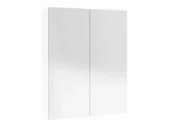 Armario de espejo de baño MDF brillante 60x15x75 cm^vidaxl New