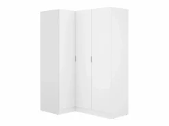 Armario de esquina 3 puertas L132 cm en color - LISTOWEL^Vente-unique Clearance