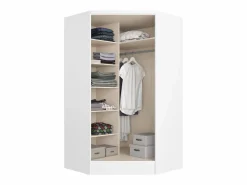 Armario de esquina de 2 puertas Ancho 101 cm color - AURALI^Vente-unique Outlet