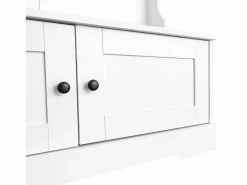 Armario de guardarropa/pasillo con 2 puertas y perchero - 101,5 x 47 x 183 cm - Tablero de partículas -^Merax