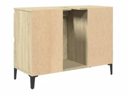 vidaxl Armario de lavabo madera contrachapada roble Sonoma 80x33x60 cm Color natural claro Outlet