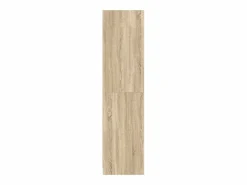 vidaxl Armario de madera contrachapada color roble 50x50x200 cm Color natural claro Best